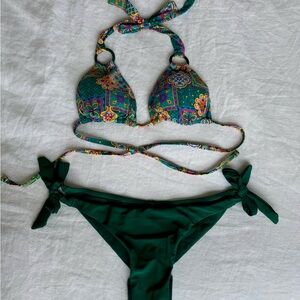 Colorful Bikini Set, S/M